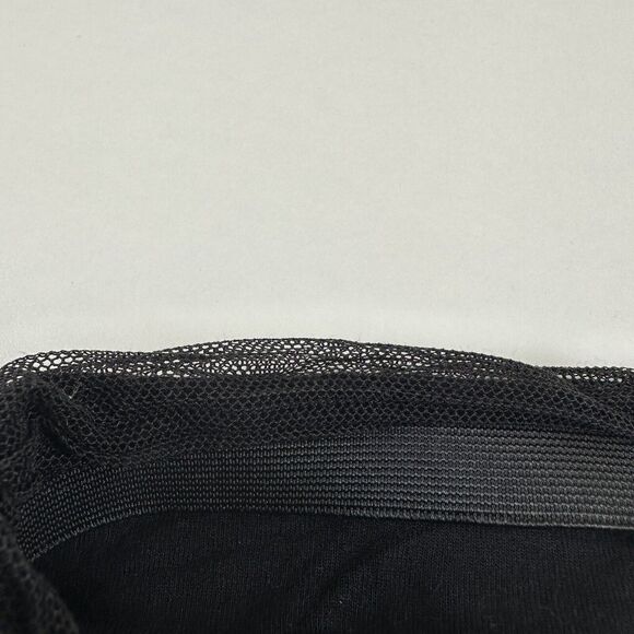 BCBGMaxAzria Mushroom Pleated Mesh Textured Black Pencil Mini Skirt Womens L - Picture 8 of 9